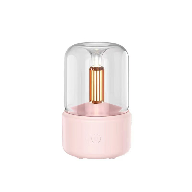 Atmosphere Air Humidifier Candlelight Aroma Diffuser With LED Night Light